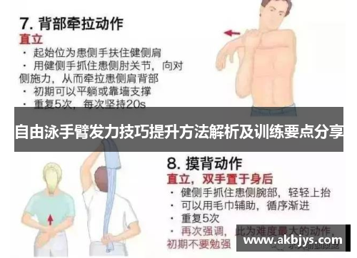 自由泳手臂发力技巧提升方法解析及训练要点分享