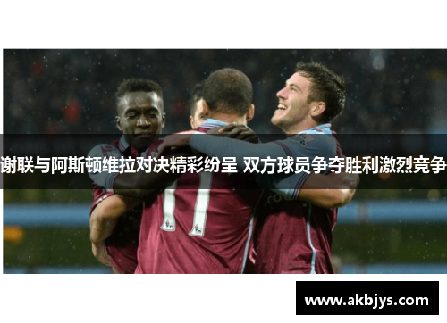 谢联与阿斯顿维拉对决精彩纷呈 双方球员争夺胜利激烈竞争